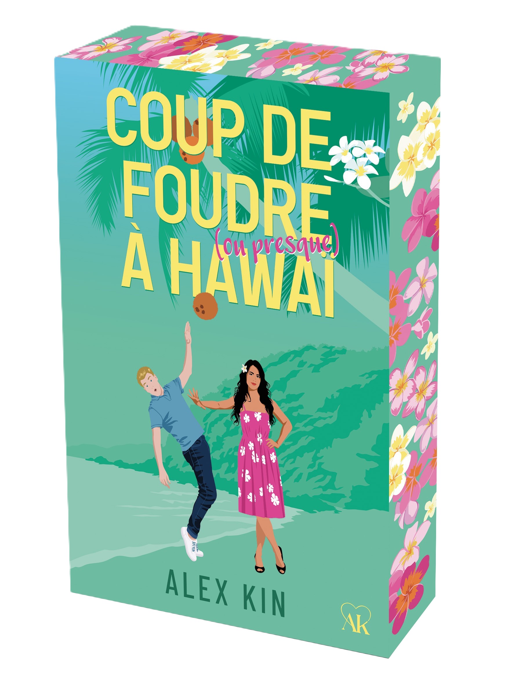 Couverture du livre "Coup de foudre (ou presque) à Hawaï"
